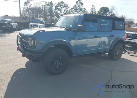 2022 Ford Bronco Black Diamond z USA, uszkodzony, nr VIN 1FMEE5DH1NLB14773